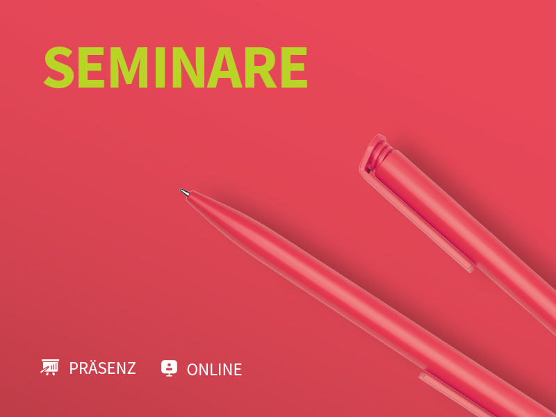 Seminare Präsenz und Online im Steuerrecht
