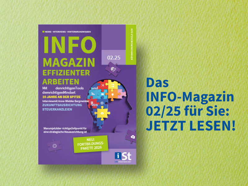 INFO-Magazin - das Magazin für Steuerberater